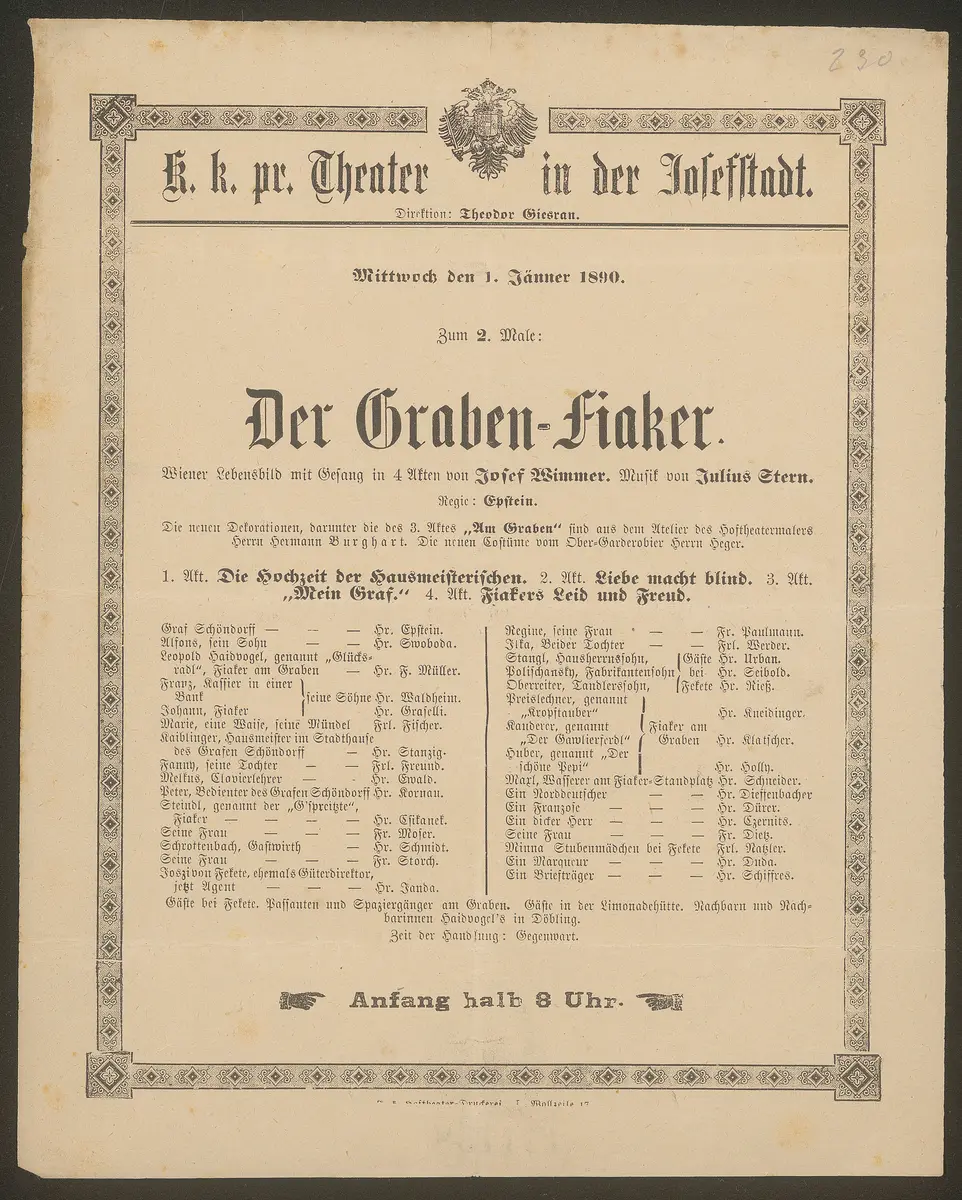 Der Graben-Fiaker