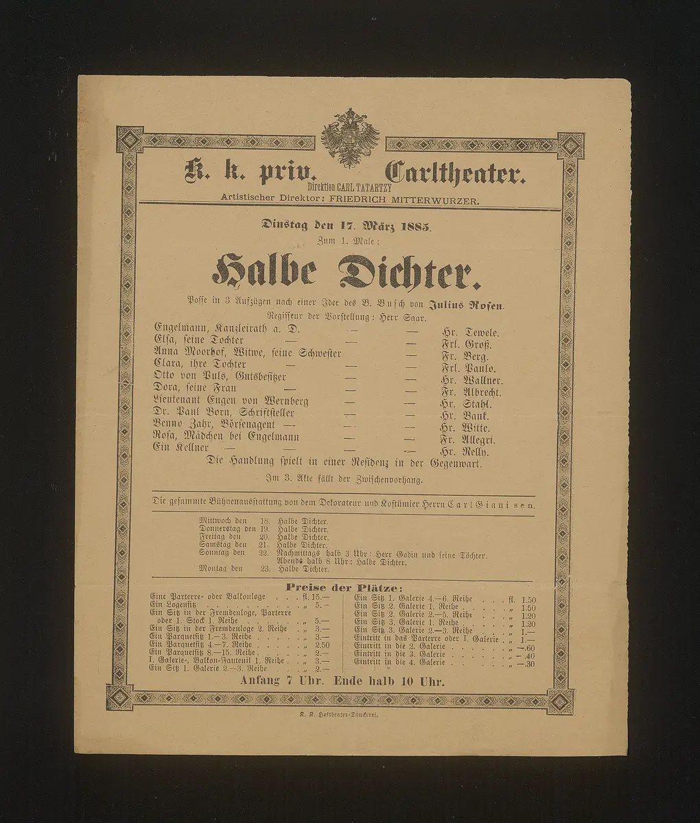 Halbe Dichter