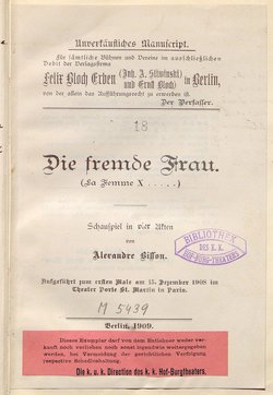 Die fremde Frau