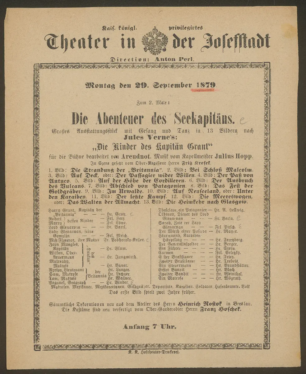 Die Abenteuer des Seekapitäns