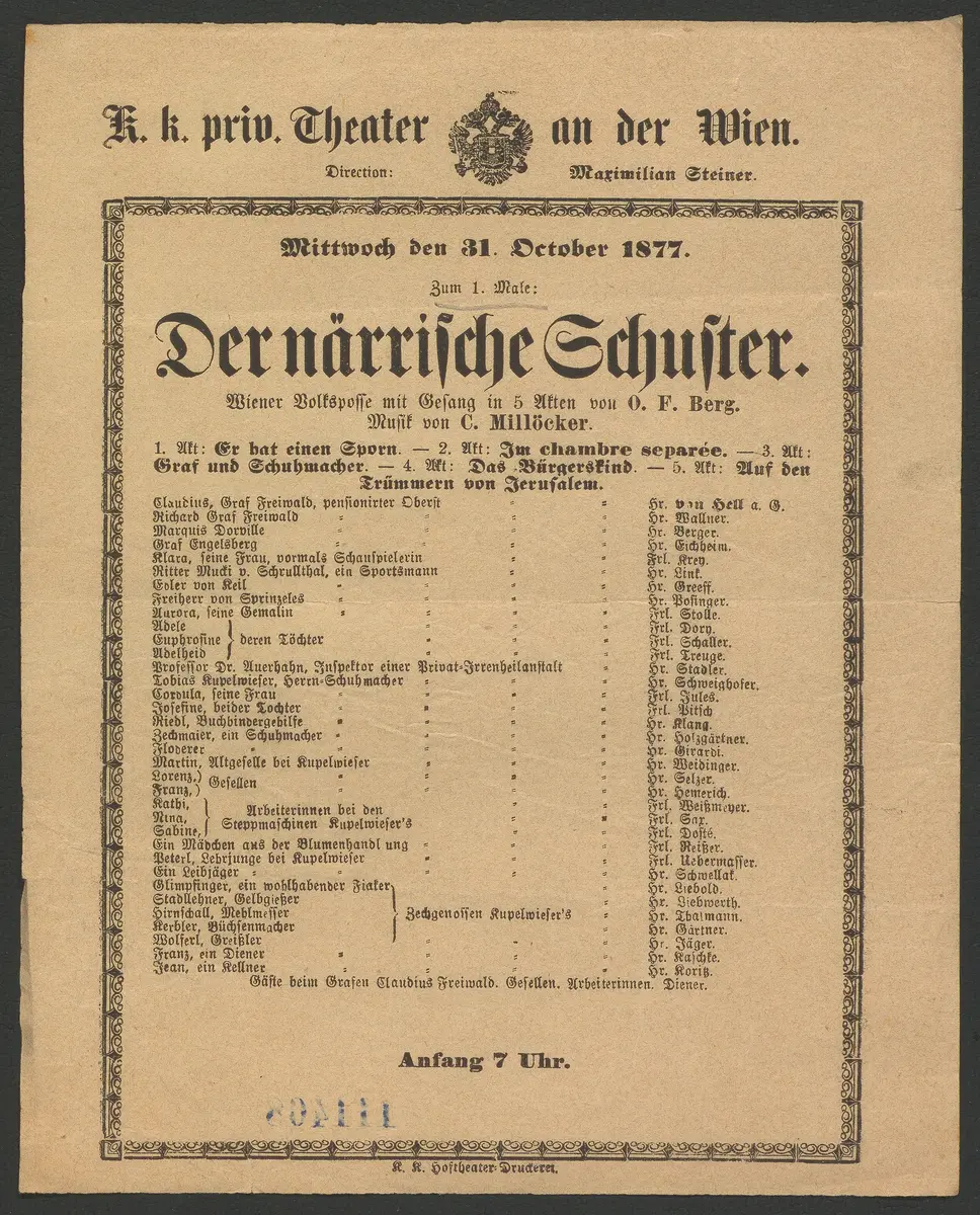 Der närrische Schuster
