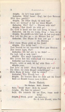 Landfrieden. Deutsche Komödie in drei Aufzügen