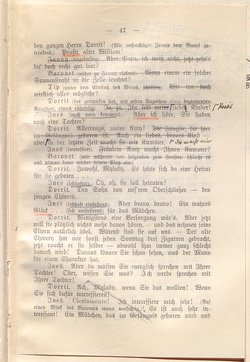 Klein Dorrit. Lustspiel in drei Akten