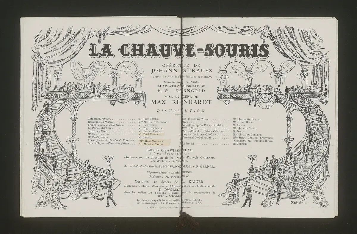 Die Fledermaus (La chauve-souris)