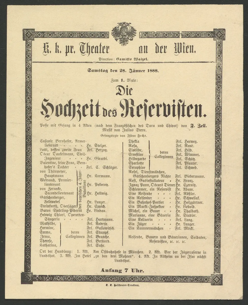Die Hochzeit des Reservisten