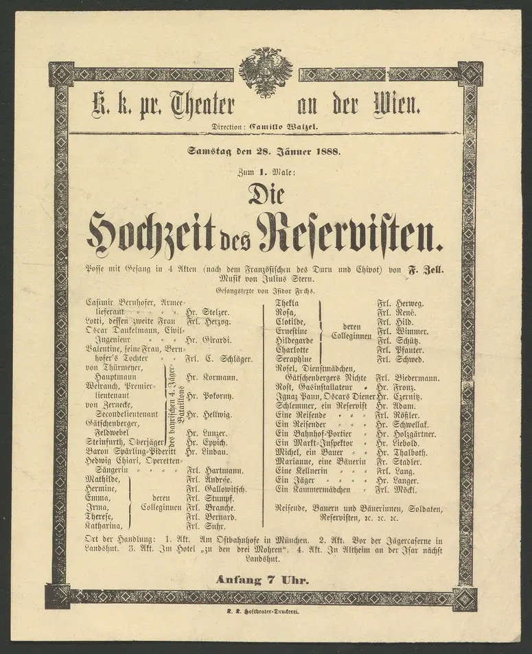 Die Hochzeit des Reservisten