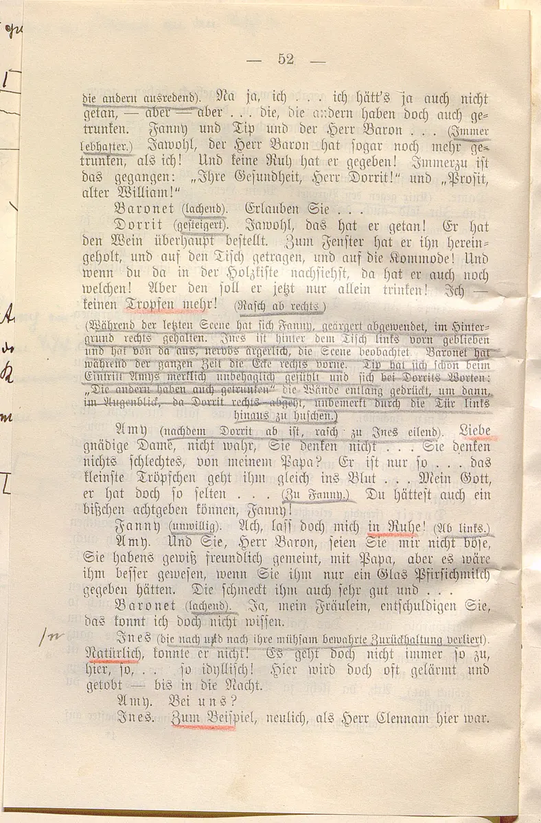 Klein Dorrit. Lustspiel in drei Akten
