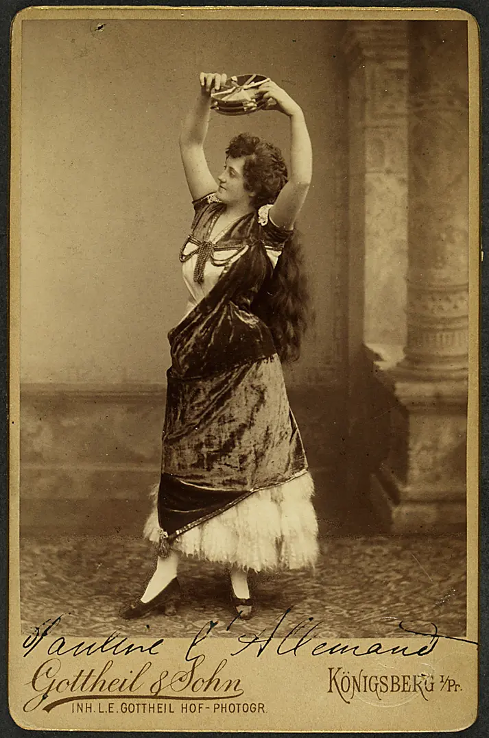 Pauline L´Allemand, Verweis auf Stücktitel: Carmen