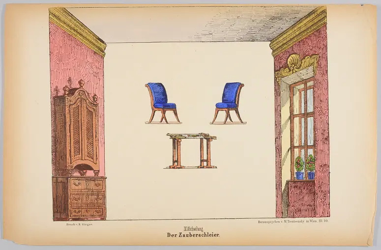 Der Zauberschleier, Titel der Serie: Trentsensky-Bogen, Titel der Serie: Mignon-Theater