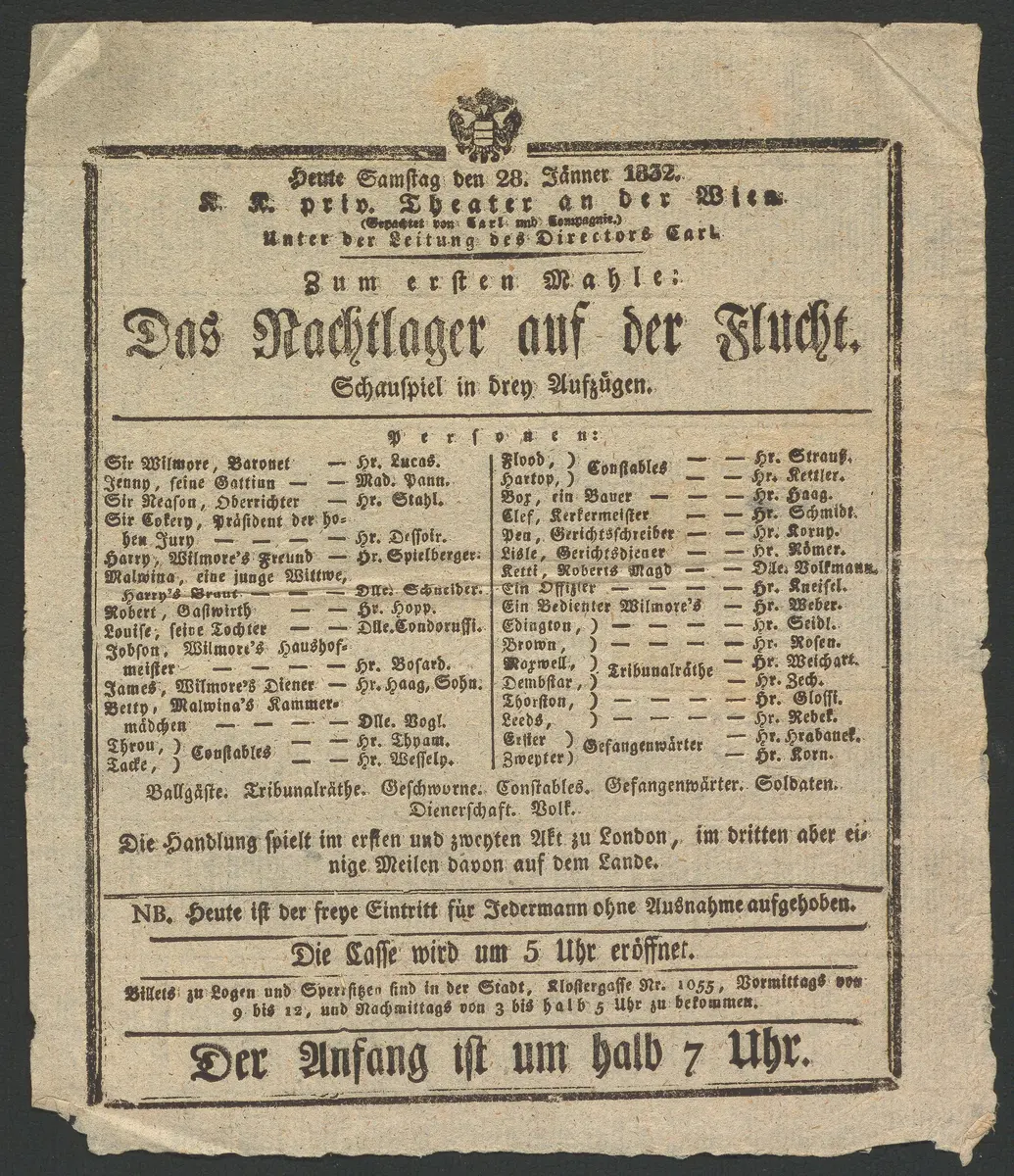 Das Nachtlager auf der Flucht