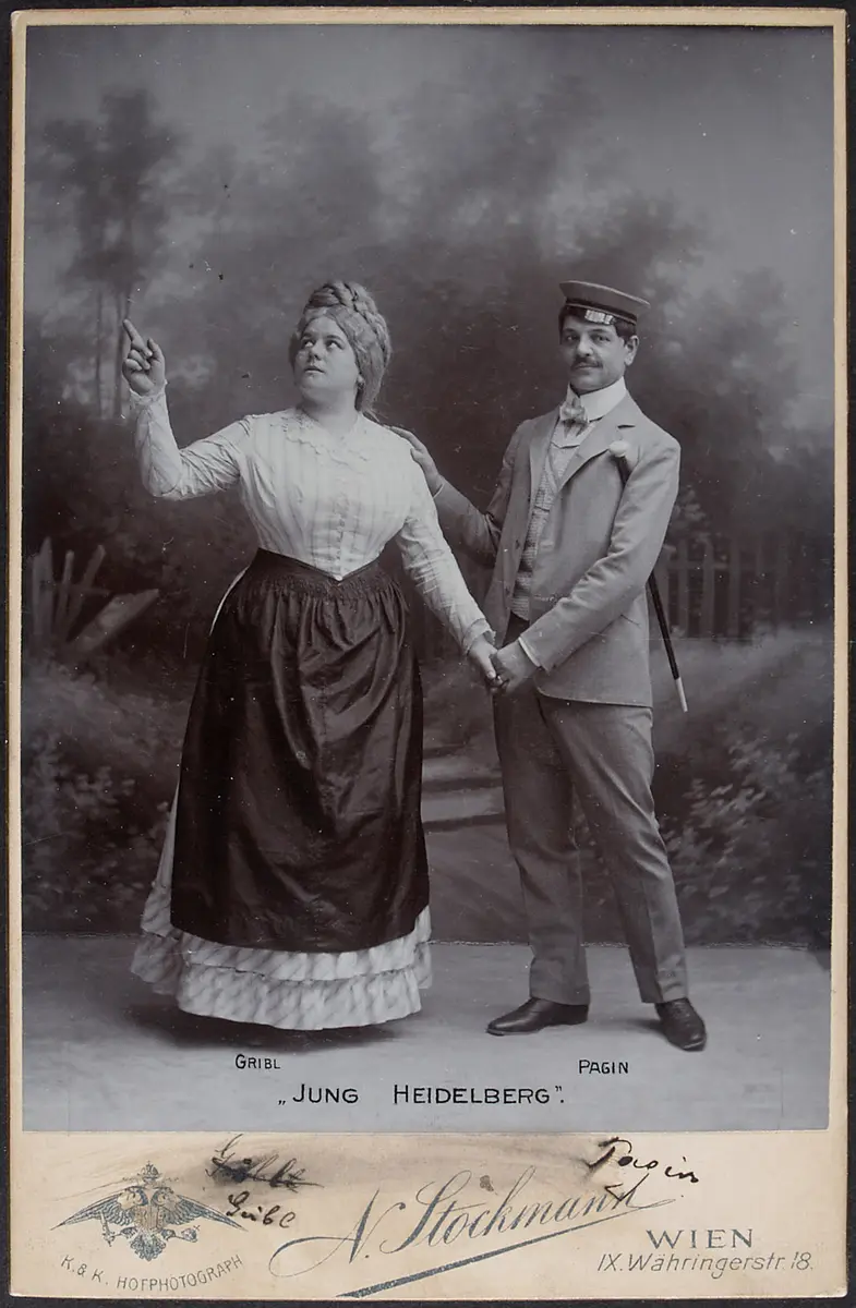 Ferdinand Pagin, Mizzi Gribl