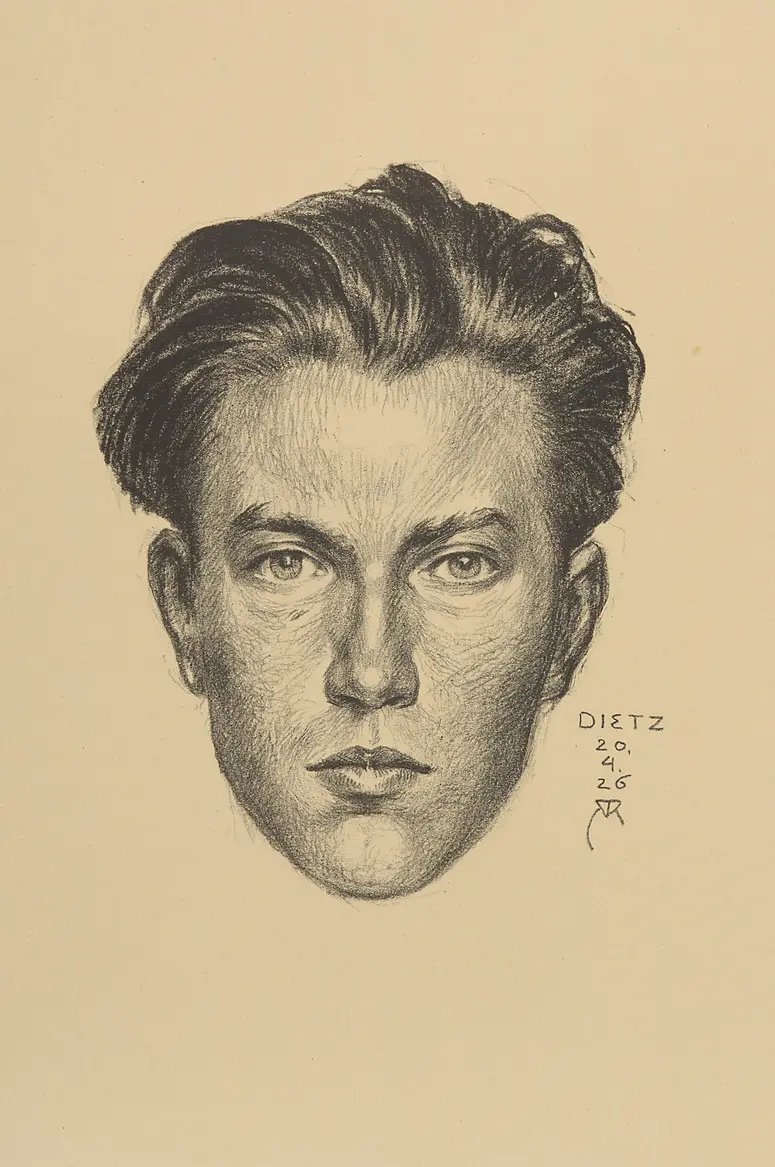 Dietrich Roller, Titel in Vorlageform: Dietz