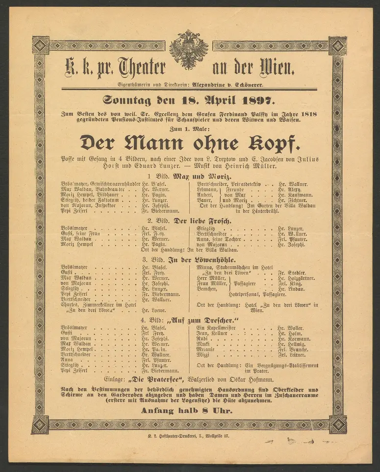 Der Mann ohne Kopf