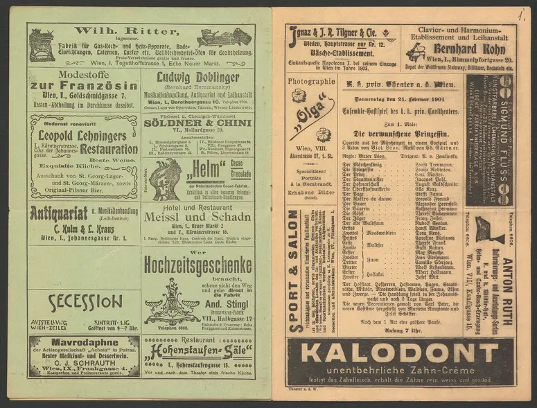 Die verwunschene Prinzessin, Relampago, Der Blitzkellner
