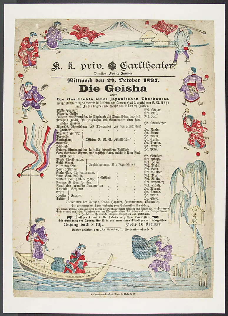 Die Geisha oder Die Geschichte eines japanischen Theehauses