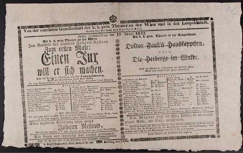 Einen Jux will er sich machen, Doktor Faust's Hauskäppchen