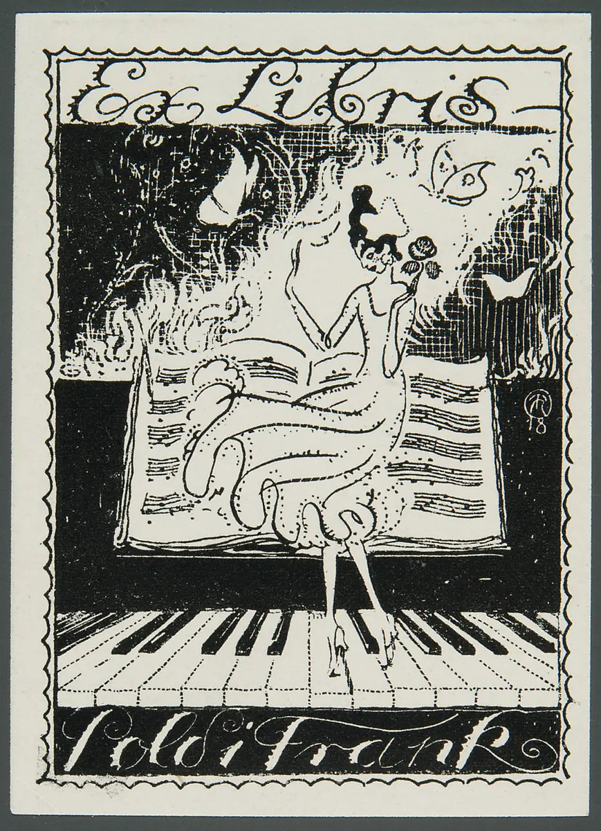 Exlibris Poldi Frank