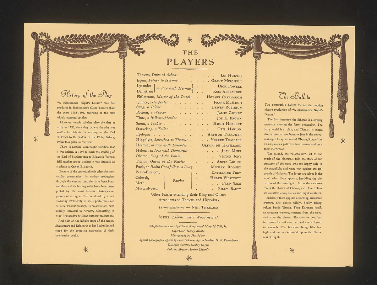 Ein Sommernachtstraum (A Midsummer Night's Dream)