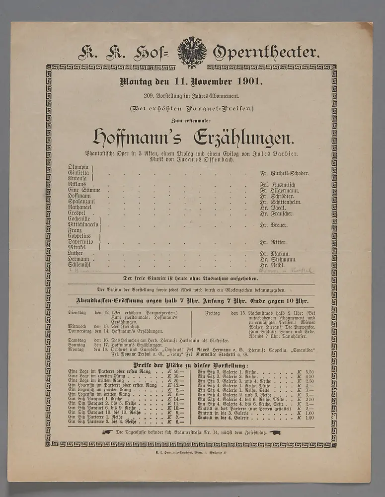 Hoffmanns Erzählungen