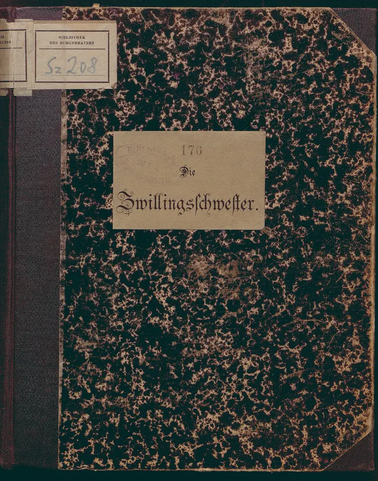 Die Zwillingsschwester.