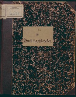 Die Zwillingsschwester.