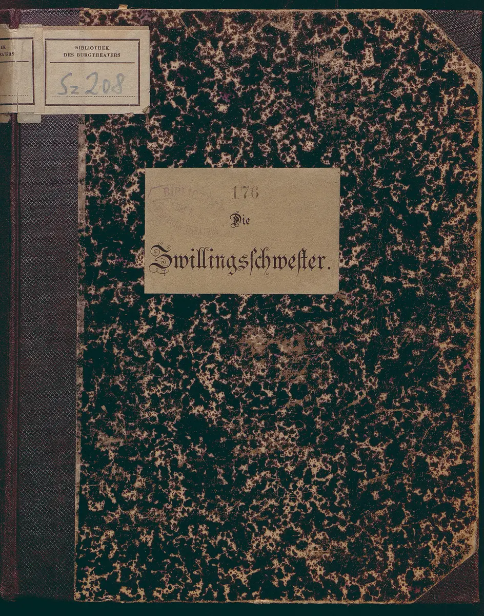 Die Zwillingsschwester.