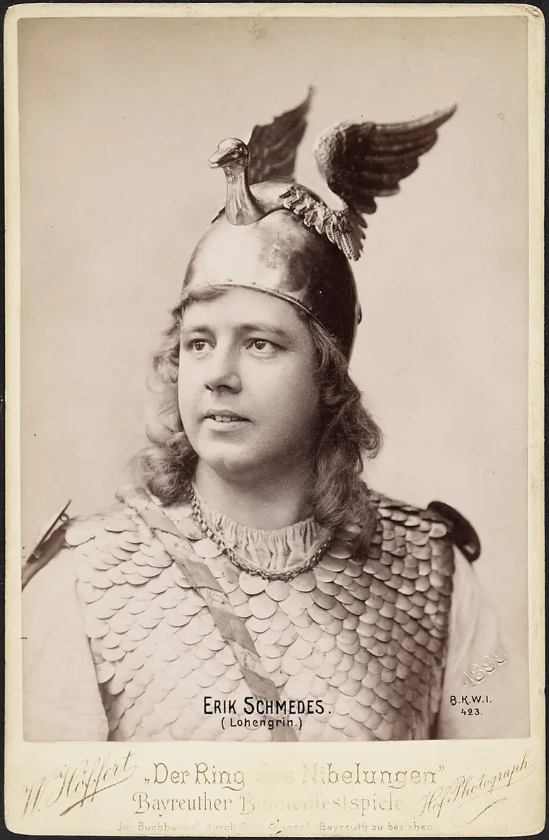 Erik Schmedes, Verweis auf Stücktitel: Lohengrin