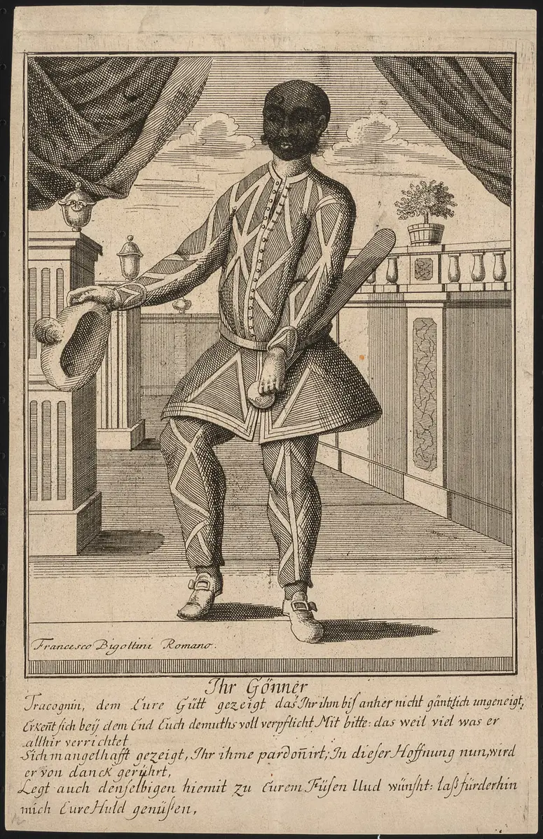 Francesco Bigottini, Suchtitel: Commedia dell'arte