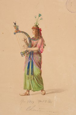 Die Zauberflöte, Titel der Serie: Figurinen des k.k. Hofoperntheaters