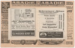 Ben Tieber's Apollo Varieté-Theater, Verweis auf Stücktitel: Aufforderung zum Tanz., Verweis auf Stücktitel: Arizonda!