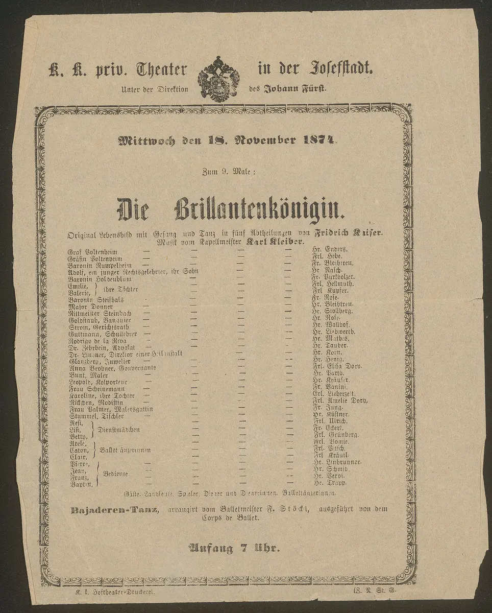 Die Brillantenkönigin