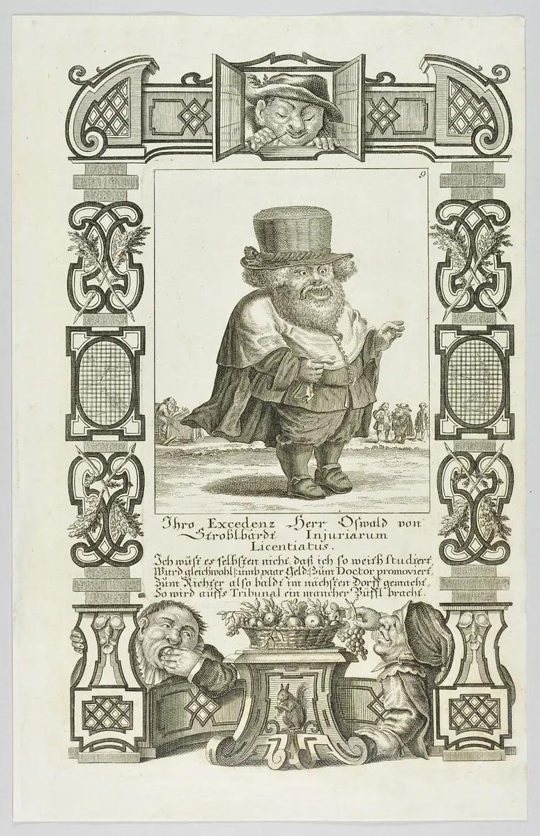 Il Callotto resuscitato oder Neü eingerichtes Zwerchen Cabinett, Ihro Excedenz Herr Oswald von Stroblbardt...