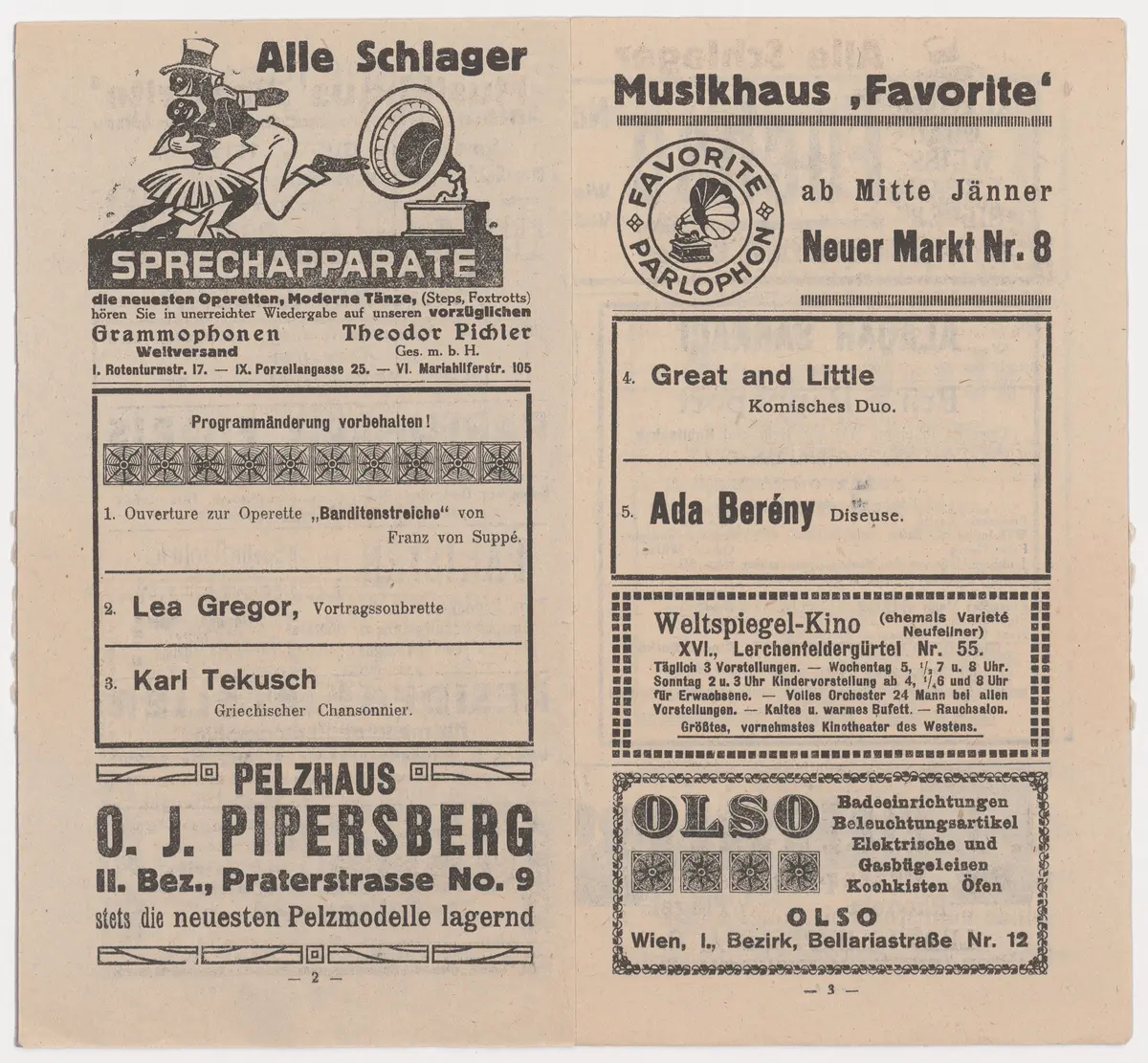 Rolandbühne, Prinz Rappaport, Katze und Maus, Ihre Hoheit die Bedienerin
