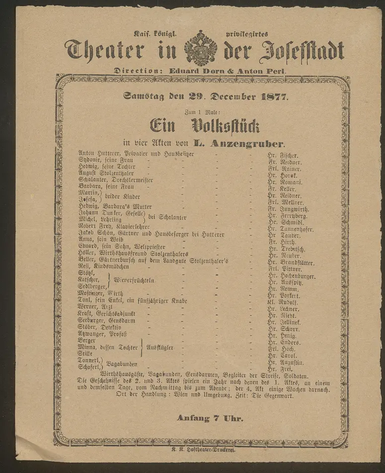 Ein Volksstück, Das 4.Gebot (Originaltitel)