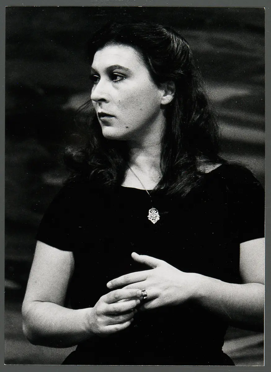 Eva Mattes, Verweis auf Stücktitel: Der Kaufmann von Venedig