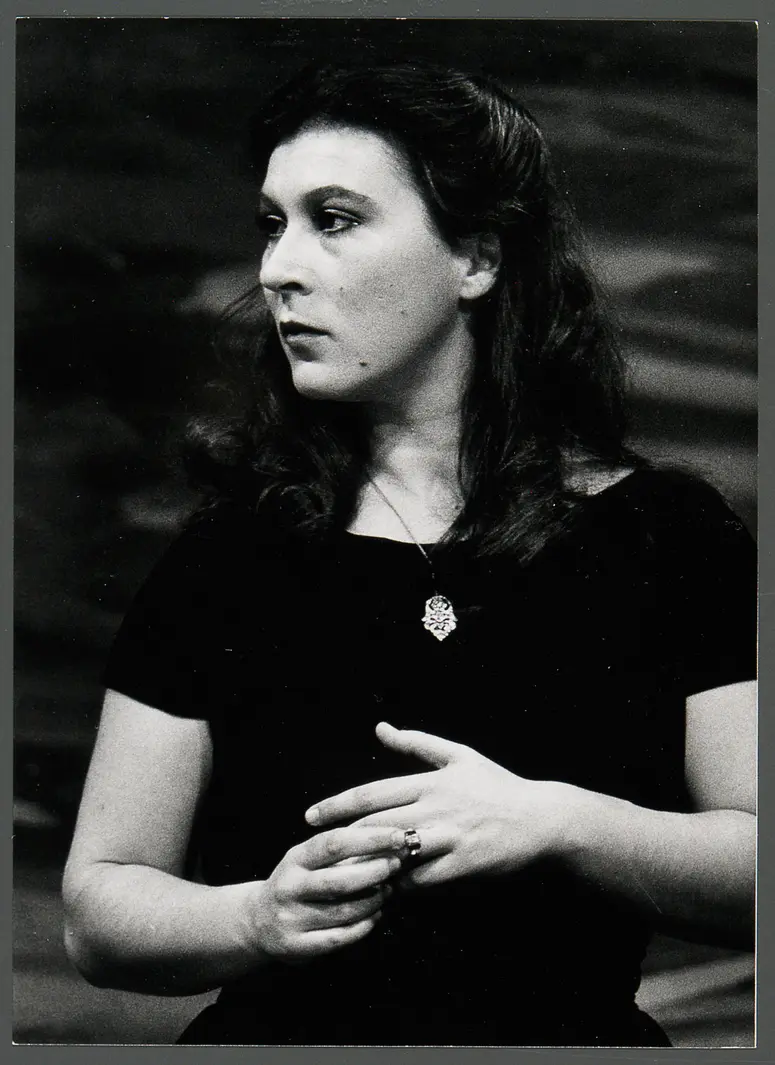 Eva Mattes, Verweis auf Stücktitel: Der Kaufmann von Venedig