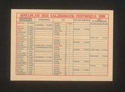 Salzburger Festspiele 1929, Verweis auf Stücktitel: Fidelio, Verweis auf Stücktitel: Don Juan, Verweis auf Stücktitel: Der Rosenkavalier, Verweis auf Stücktitel: Jedermann
