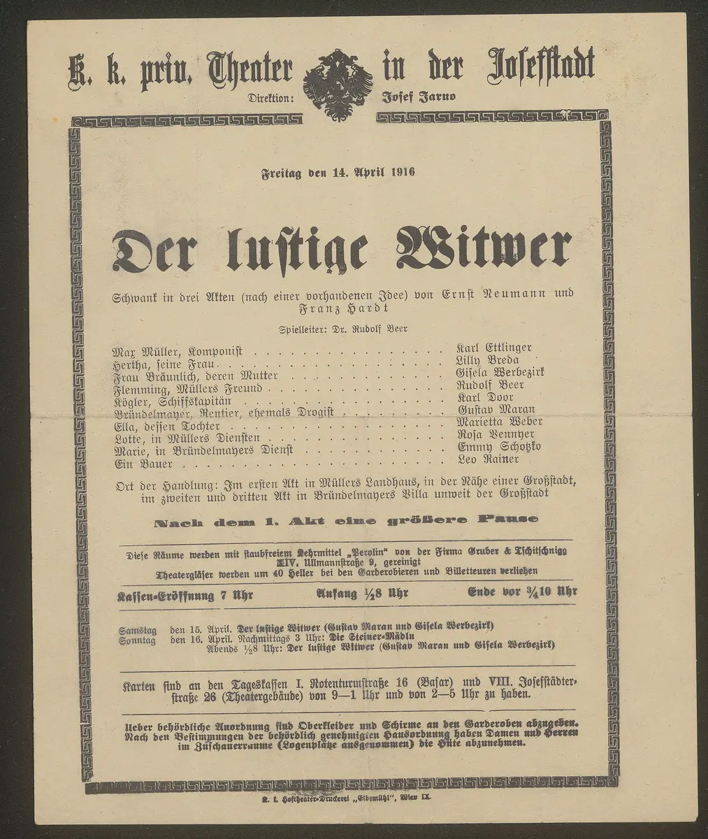 Der lustige Witwer