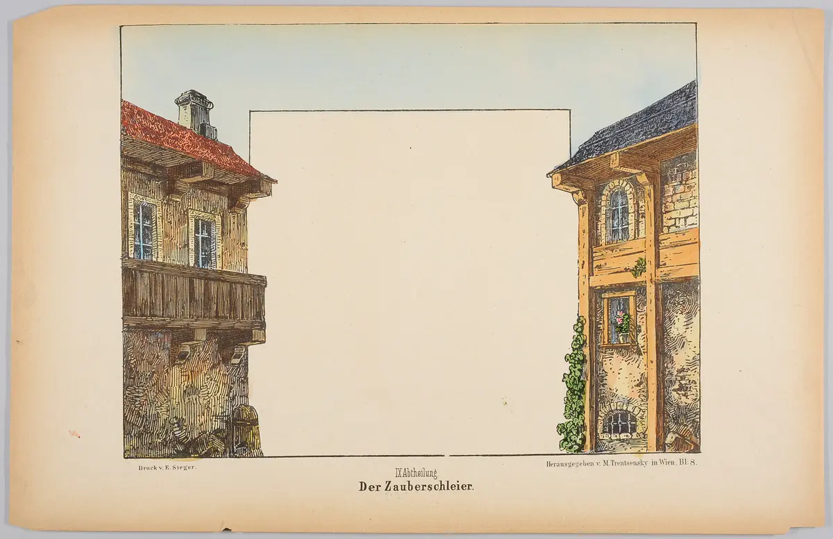 Der Zauberschleier, Titel der Serie: Trentsensky-Bogen, Titel der Serie: Mignon-Theater