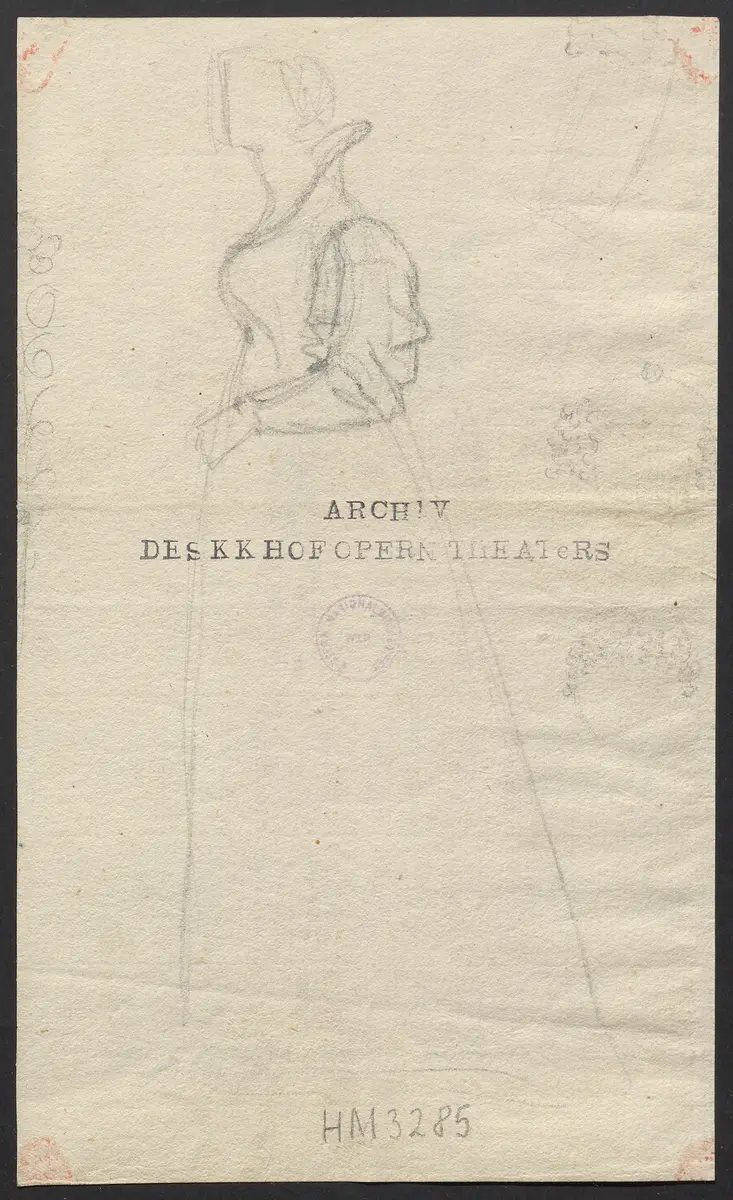 Mathilde von Guise, Originaltitel: Mademoiselle de Guise, Titel der Serie: Figurinen des k.k. Hofoperntheaters