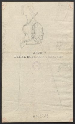 Mathilde von Guise, Originaltitel: Mademoiselle de Guise, Titel der Serie: Figurinen des k.k. Hofoperntheaters