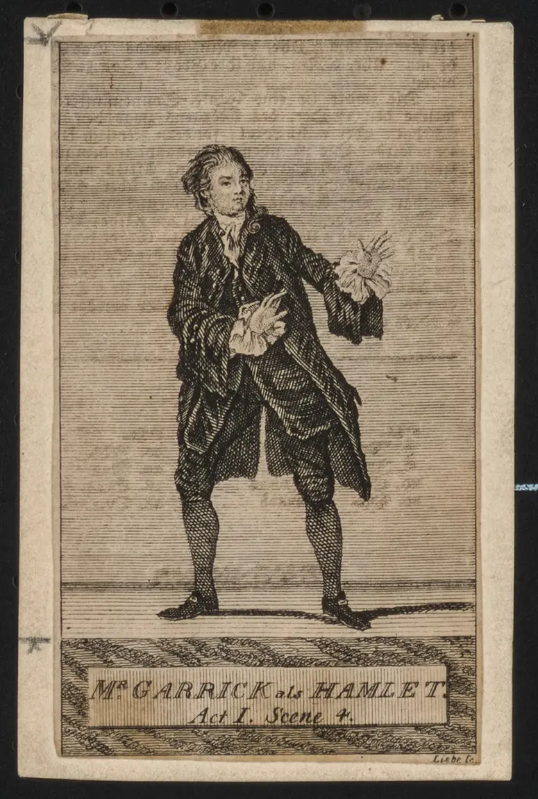 David Garrick, Untertitel: Hamlet