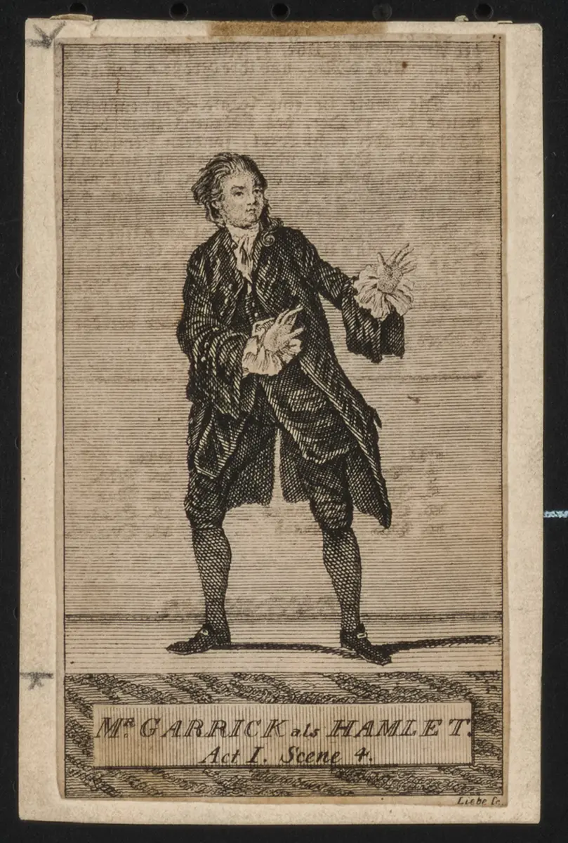 David Garrick, Untertitel: Hamlet