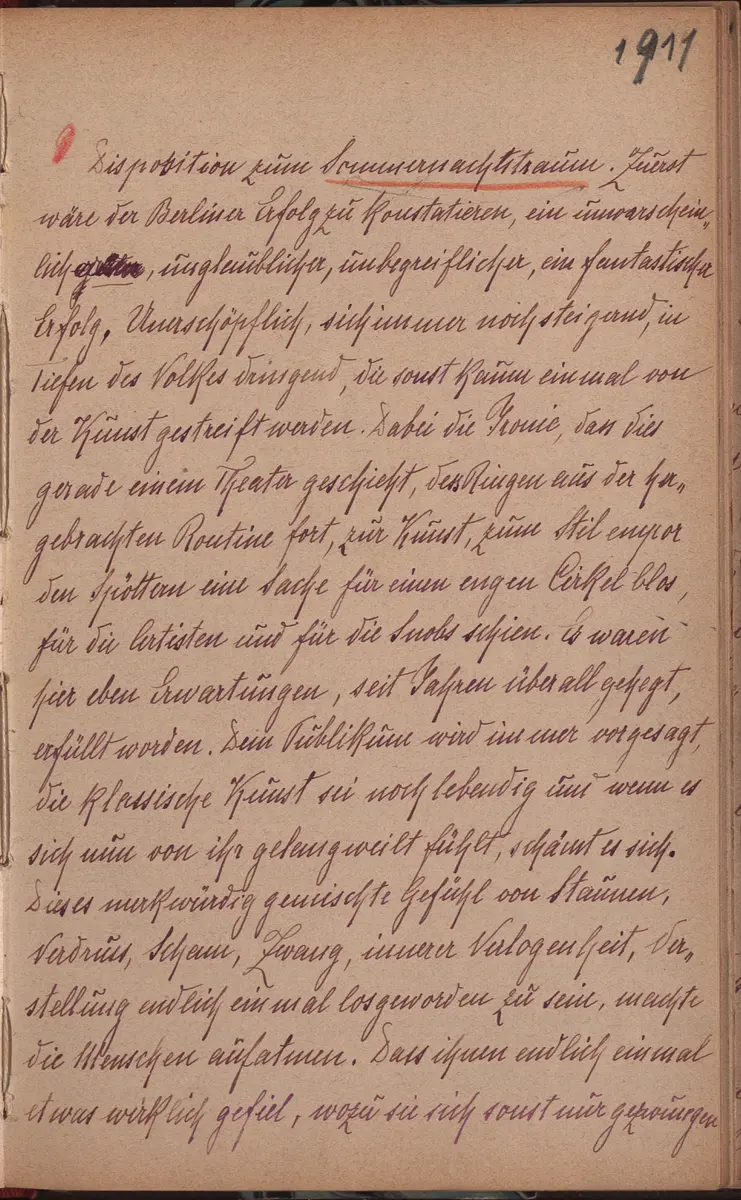 Aufzeichnung