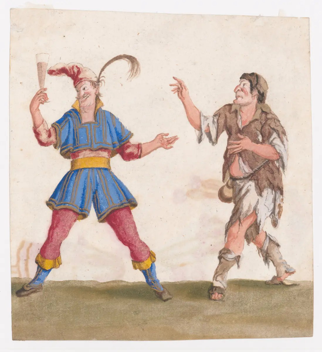 Die Vorfahren von Zanni und Arlecchino