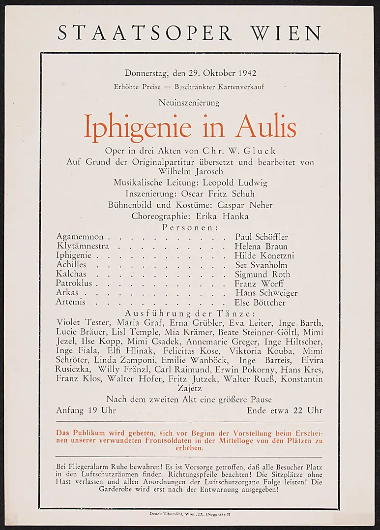 Iphigenie in Aulis
