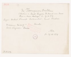 Die Thompson Brothers