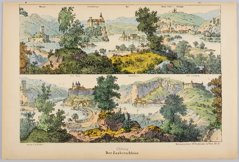 Der Zauberschleier, Titel der Serie: Trentsensky-Bogen, Titel der Serie: Mignon-Theater