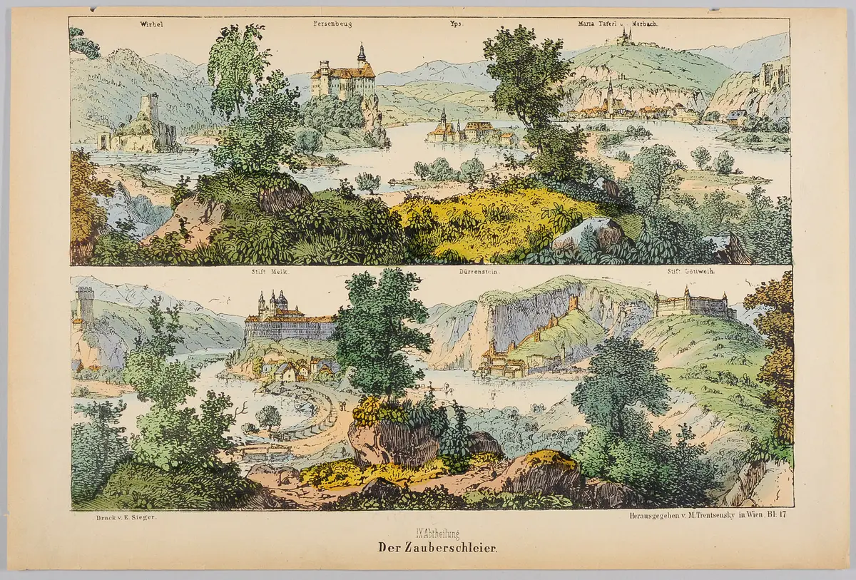 Der Zauberschleier, Titel der Serie: Trentsensky-Bogen, Titel der Serie: Mignon-Theater