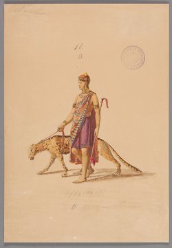 Die Zauberflöte, Titel der Serie: Figurinen des k.k. Hofoperntheaters